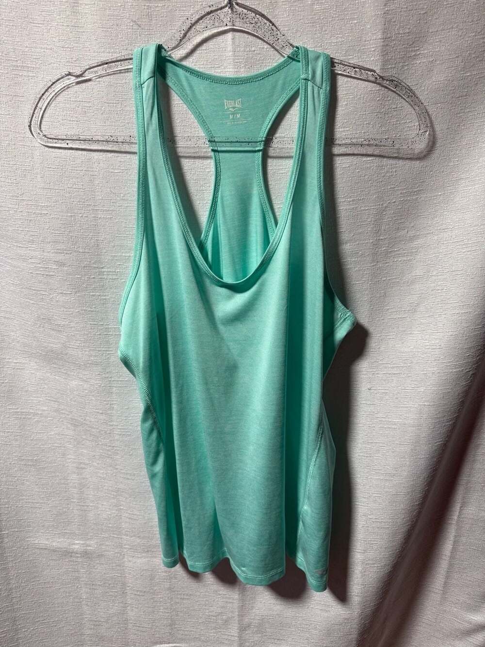 Everlast Women's Mint Green Athletic Racerback Tank Top